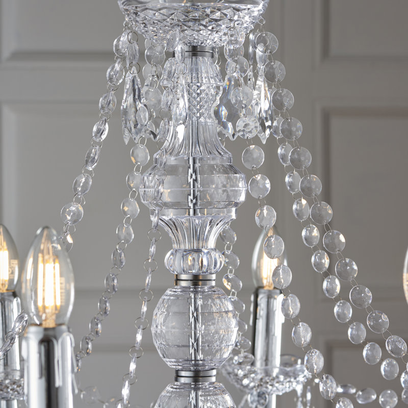 Louise Chandelier Rosdorf Park Finish: Clear Acrylic, Number Louise Chandelier Rosdorf Park Finish: Clear Acrylic, Number